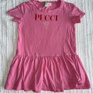 Emilio Pucci Pink Logo dress